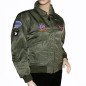 Preview: MFH, US children's pilot jacket, with various pilot badges